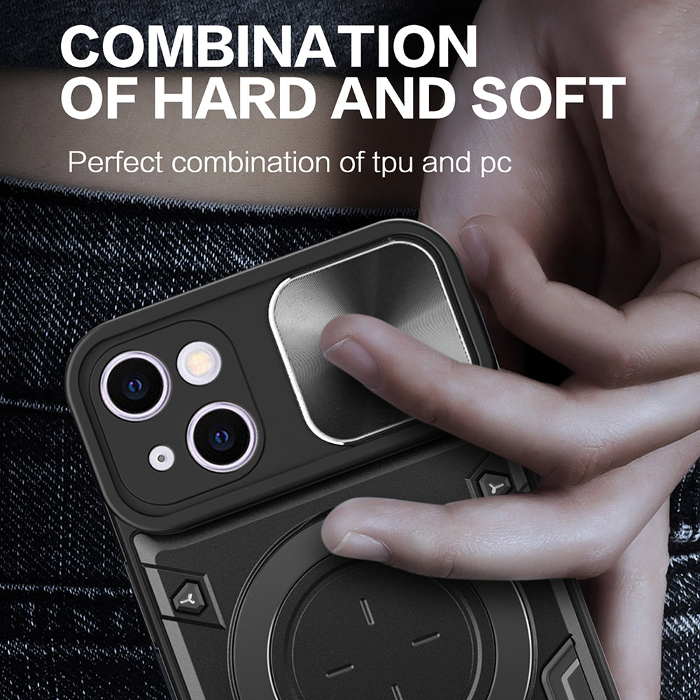 Husa pentru Apple iPhone 16 Plus, Techsuit, CamGuard Pro, Mov