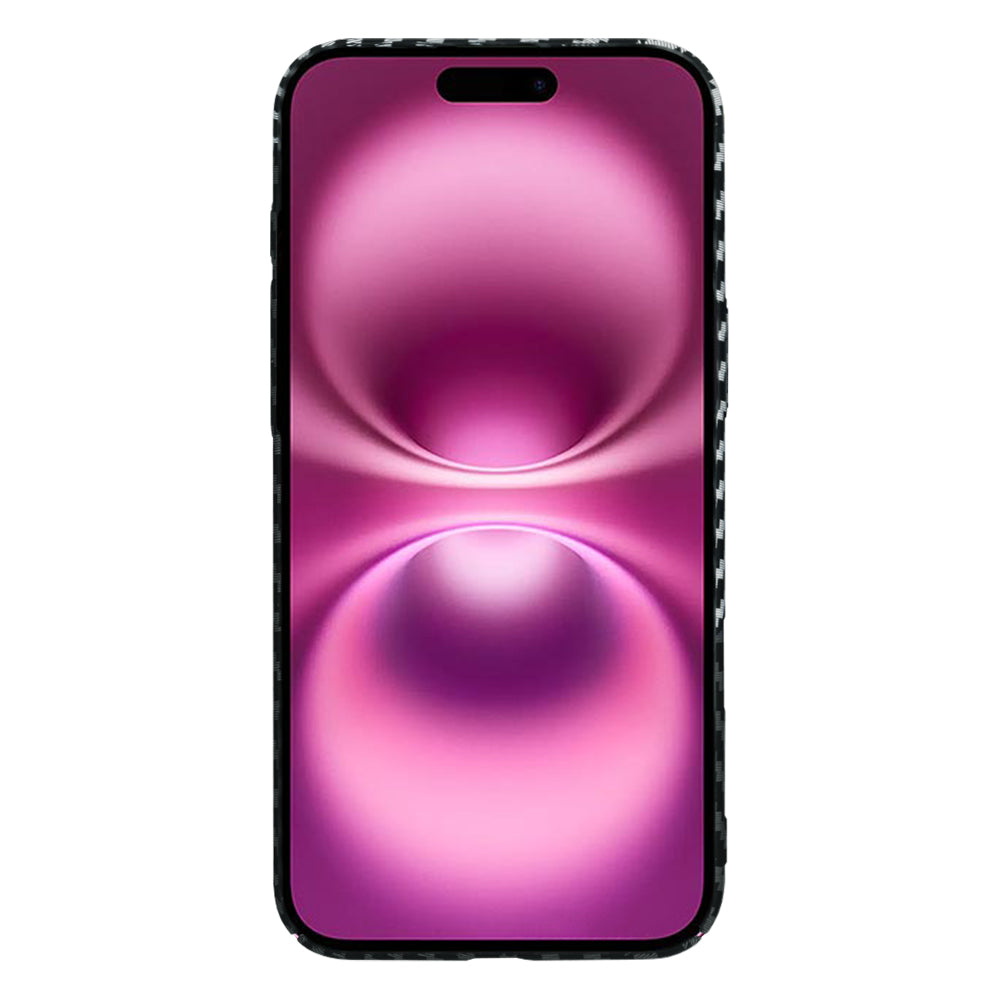 Husa pentru Apple iPhone 16 Plus, Techsuit, Carbonite FiberShell, Neagra Gri
