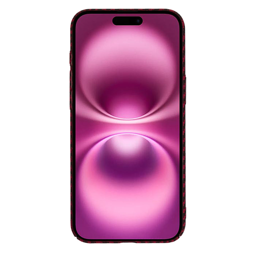 Husa pentru Apple iPhone 16 Plus, Techsuit, Carbonite FiberShell, Rosie