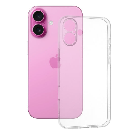 Husa pentru Apple iPhone 16 Plus, Techsuit, Clear, Transparenta