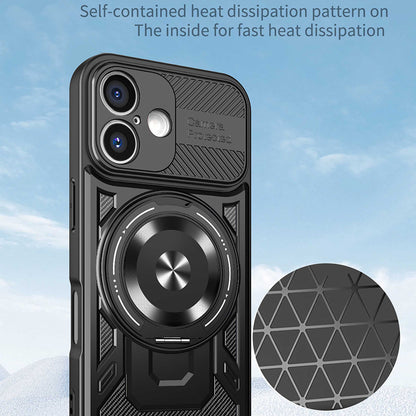 Husa pentru Apple iPhone 16 Plus, Techsuit, RuggedCam, Neagra