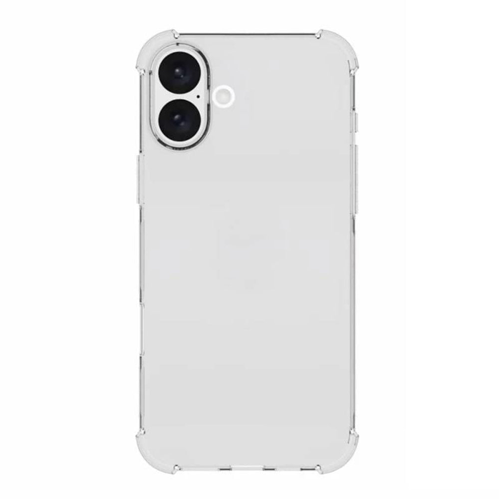 Husa pentru Apple iPhone 16 Plus, Techsuit, Shockproof Clear (Big Lens Hole), Transparenta