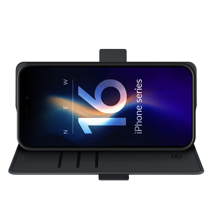 Husa pentru Apple iPhone 16 Pro, 3MK, Wallet, Neagra