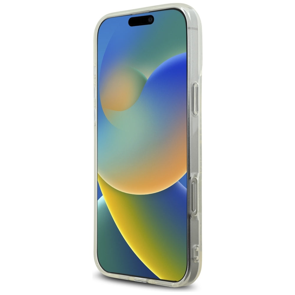 Husa pentru Apple iPhone 16 Pro, Karl Lagerfeld, IML Rhinestones Transparent Logo, Transparenta