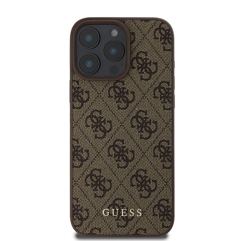 Husa pentru Apple iPhone 16 Pro Max, Guess, 4G Classic, Neagra