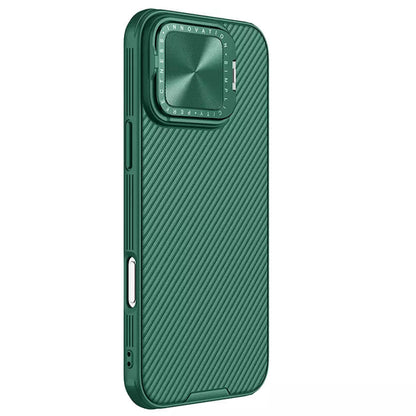 Husa pentru Apple iPhone 16 Pro Max, Nillkin, CamShield Prop, Verde