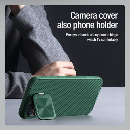 Husa pentru Apple iPhone 16 Pro Max, Nillkin, CamShield Prop, Verde