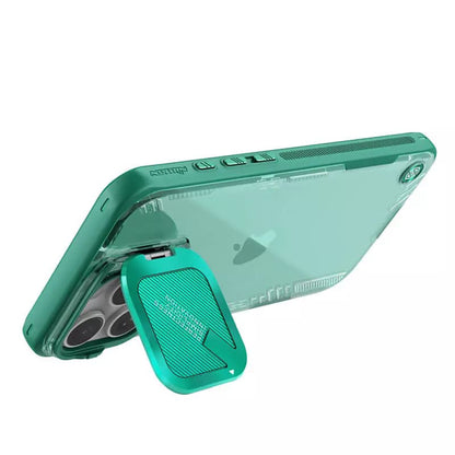 Husa pentru Apple iPhone 16 Pro Max, Nillkin, Iceblade Prop (w/o Camera Cutout), Verde