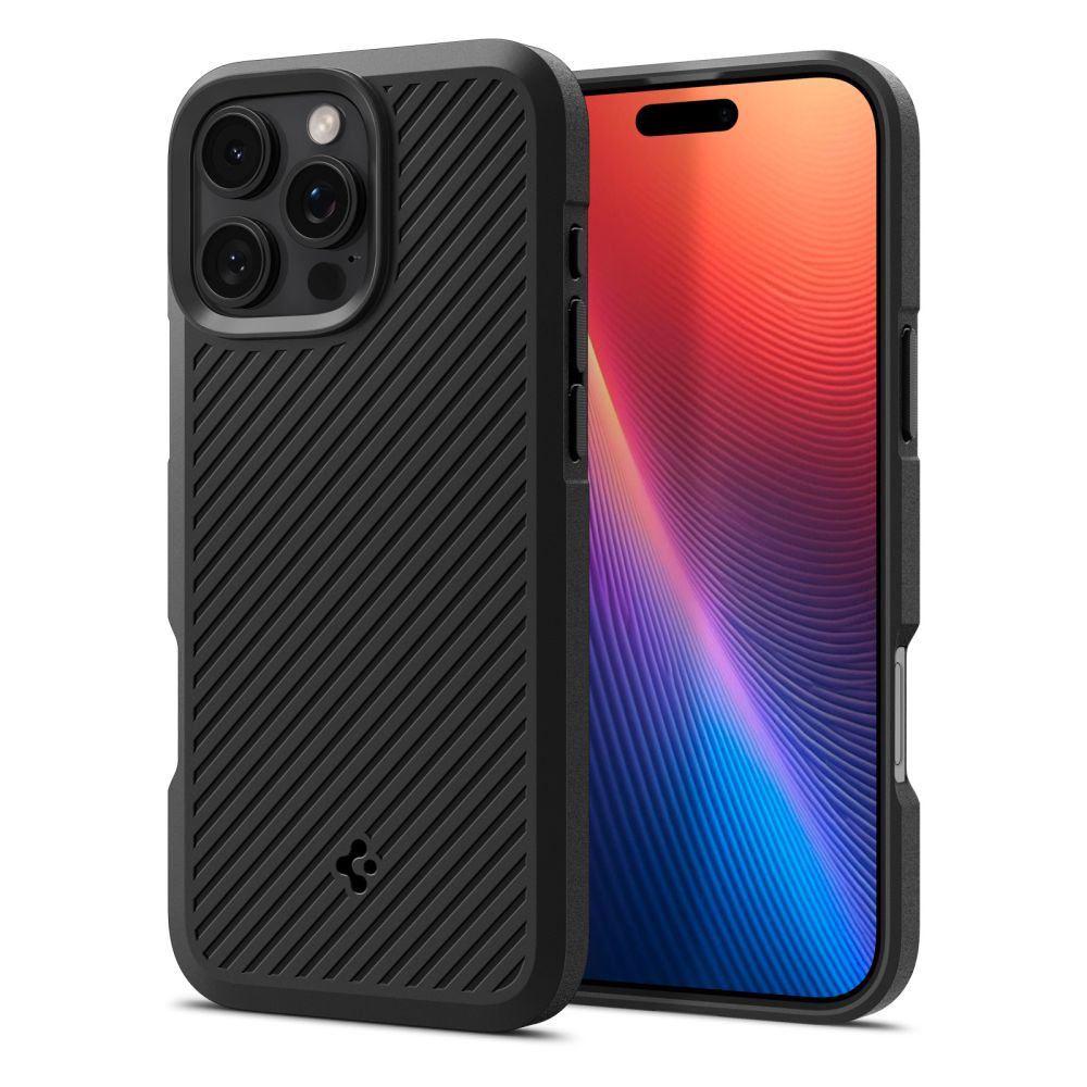 Husa pentru Apple iPhone 16 Pro Max, Spigen, Core Armor, Neagra Mata
