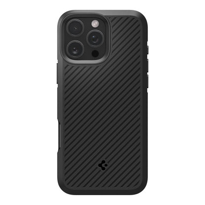 Husa pentru Apple iPhone 16 Pro Max, Spigen, Core Armor, Neagra Mata