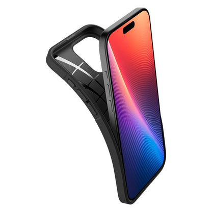 Husa pentru Apple iPhone 16 Pro Max, Spigen, Core Armor, Neagra Mata