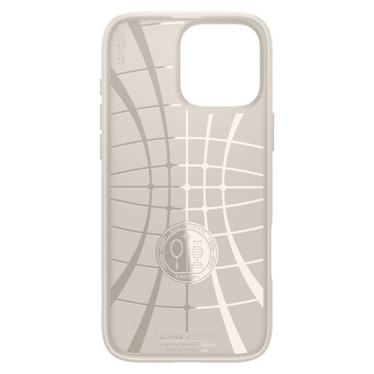 Husa pentru Apple iPhone 16 Pro Max, Spigen, Liquid Air, Bej