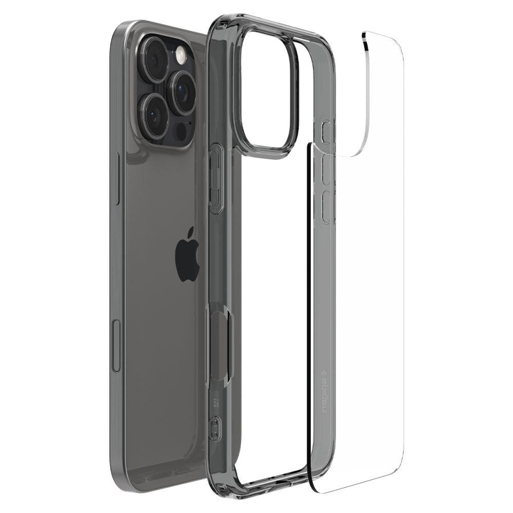 Husa pentru Apple iPhone 16 Pro Max, Spigen, Ultra Hybrid, Fumurie ACS07994
