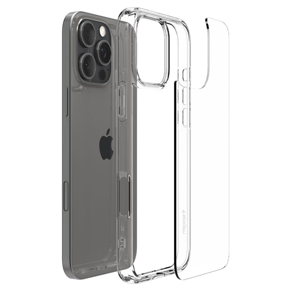 Husa pentru Apple iPhone 16 Pro Max, Spigen, Ultra Hybrid, Transparenta ACS07992