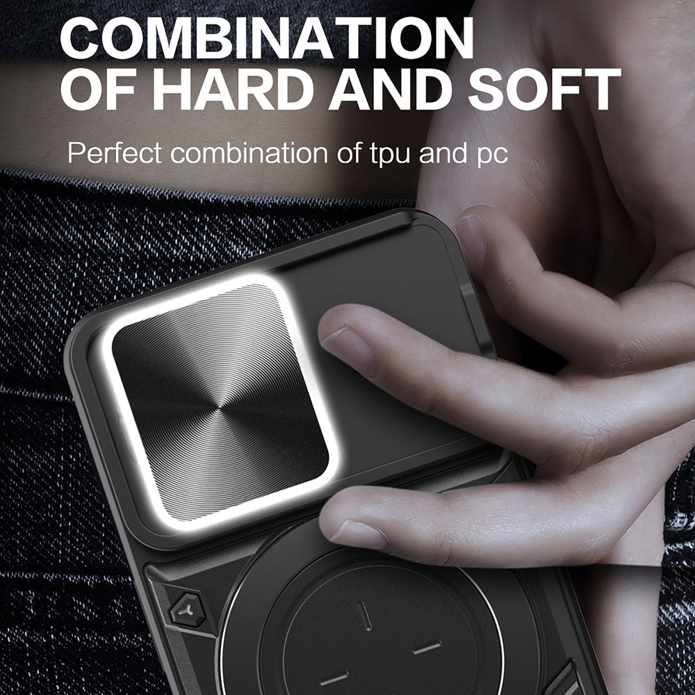 Husa pentru Apple iPhone 16 Pro Max, Techsuit, CamGuard Pro, Roz Aurie