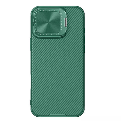 Husa pentru Apple iPhone 16 Pro, Nillkin, CamShield Prop, Verde