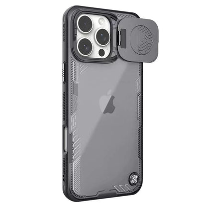 Husa pentru Apple iPhone 16 Pro, Nillkin, Iceblade Prop (w/o Camera Cutout), Neagra