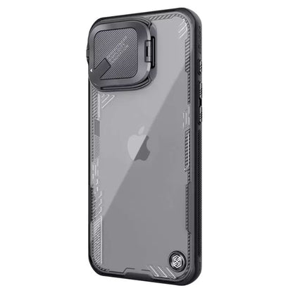 Husa pentru Apple iPhone 16 Pro, Nillkin, Iceblade Prop (w/o Camera Cutout), Neagra