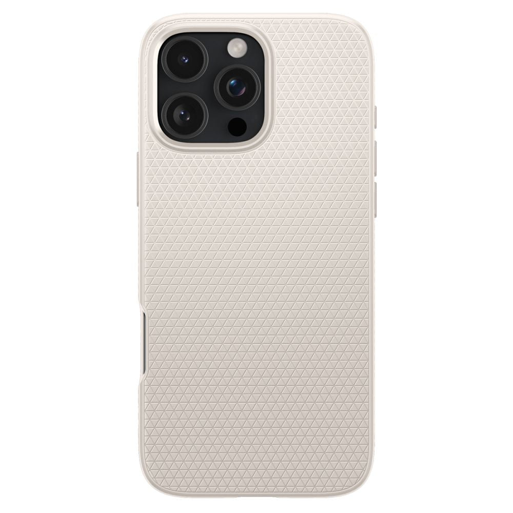 Husa pentru Apple iPhone 16 Pro, Spigen, Liquid Air, Bej ACS08120
