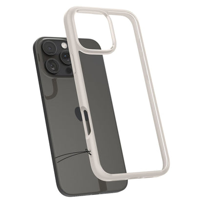 Husa pentru Apple iPhone 16 Pro, Spigen, Ultra Hybrid, Bej ACS08127