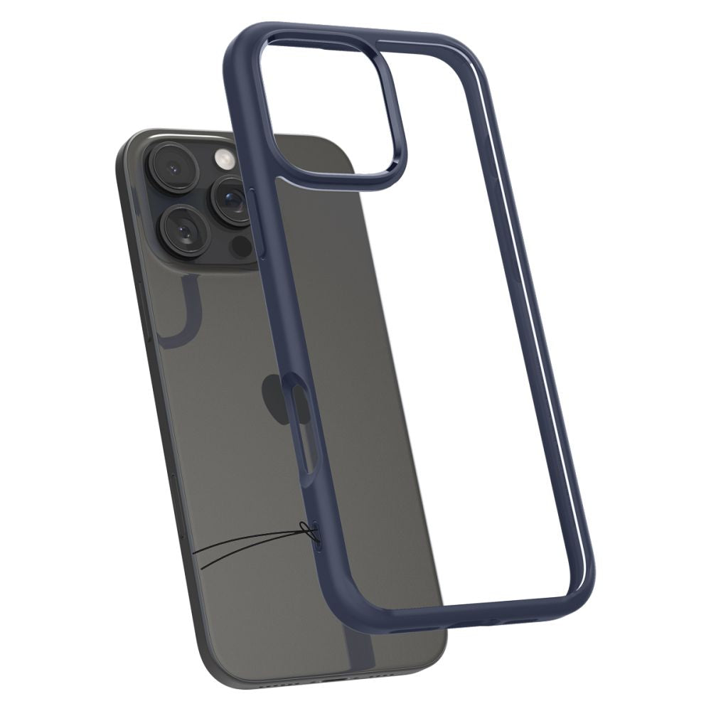 Husa pentru Apple iPhone 16 Pro, Spigen, Ultra Hybrid, Bleumarin ACS08126