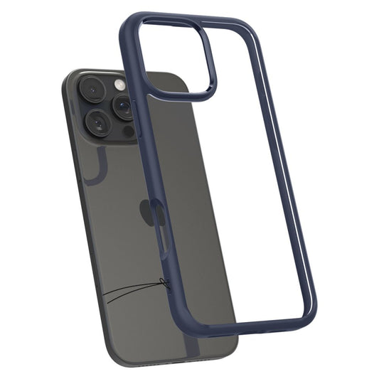 Husa pentru Apple iPhone 16 Pro, Spigen, Ultra Hybrid, Bleumarin ACS08126