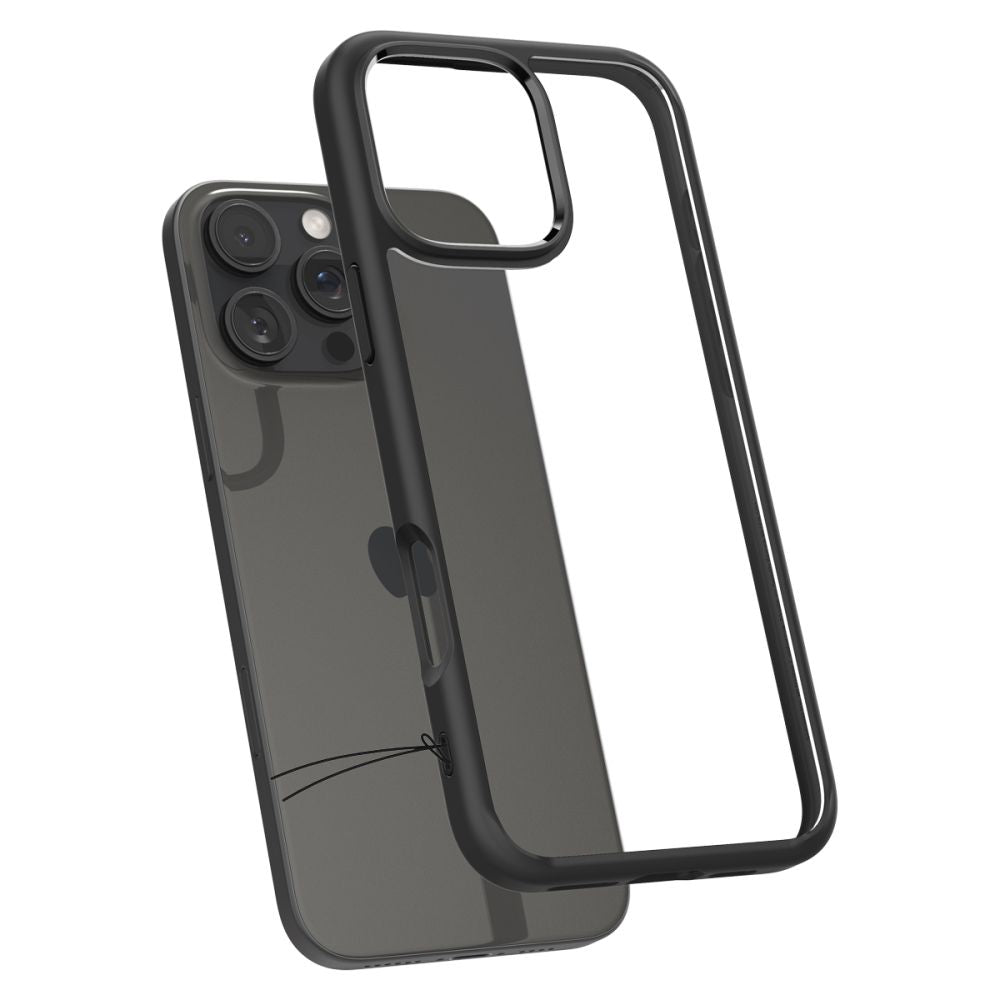 Husa pentru Apple iPhone 16 Pro, Spigen, Ultra Hybrid, Neagra Mata