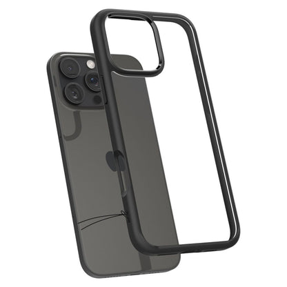 Husa pentru Apple iPhone 16 Pro, Spigen, Ultra Hybrid, Neagra Mata