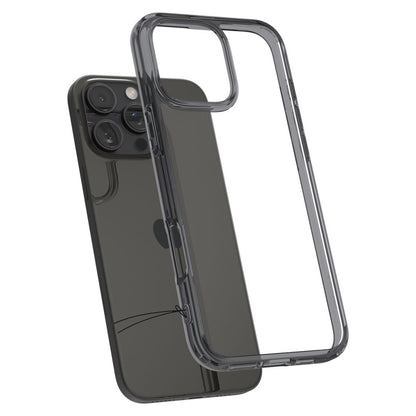Husa pentru Apple iPhone 16 Pro, Spigen, Ultra Hybrid, Fumurie ACS08123