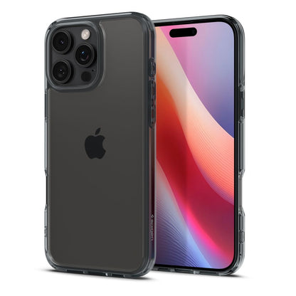 Husa pentru Apple iPhone 16 Pro, Spigen, Ultra Hybrid, Fumurie ACS08123