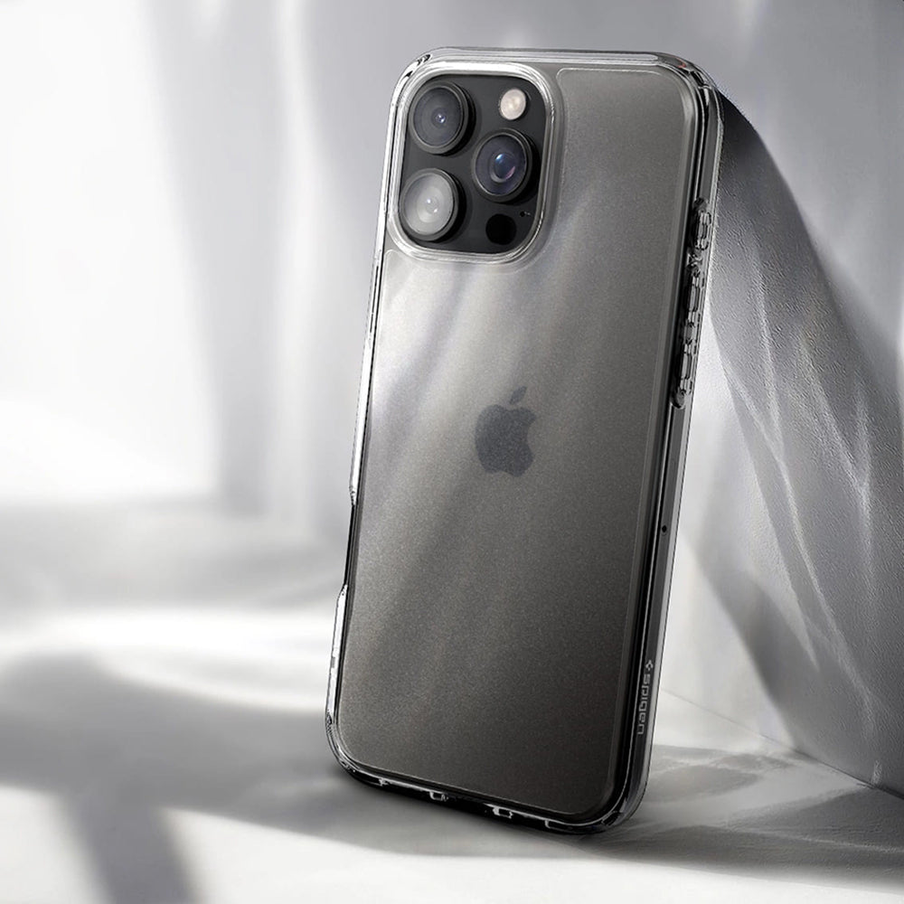 Husa pentru Apple iPhone 16 Pro, Spigen, Ultra Hybrid, Transparenta Satinata ACS08122