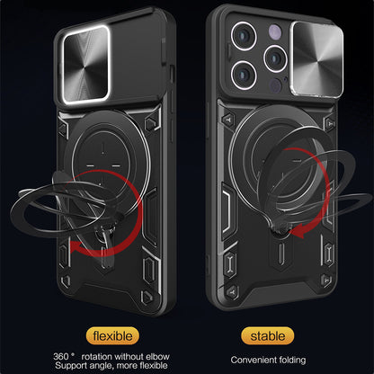 Husa pentru Apple iPhone 16 Pro, Techsuit, CamGuard Pro, Neagra