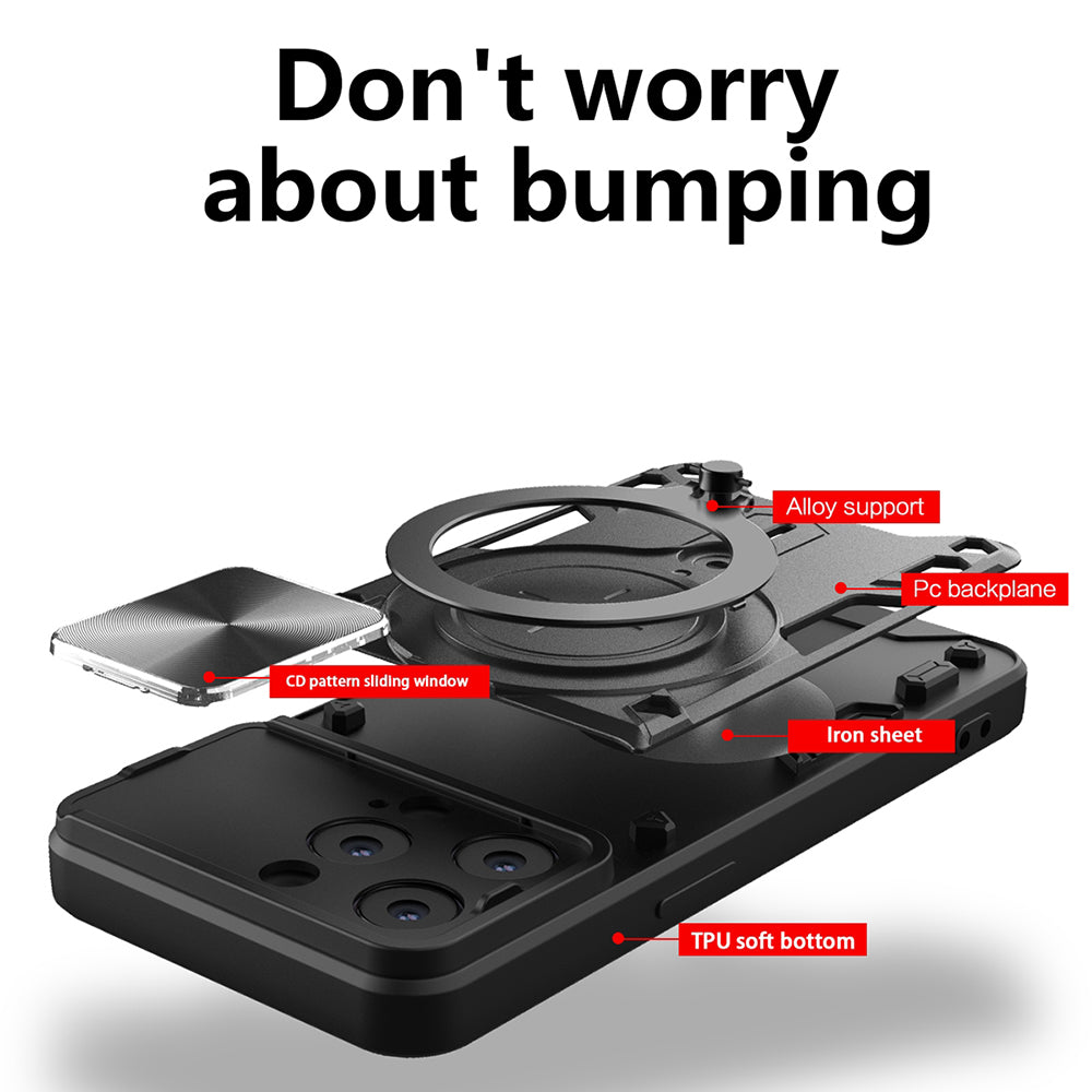 Husa pentru Apple iPhone 16 Pro, Techsuit, CamGuard Pro, Rosie