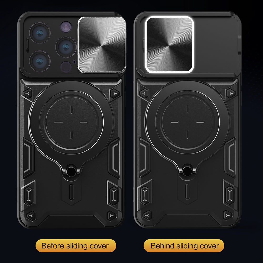 Husa pentru Apple iPhone 16 Pro, Techsuit, CamGuard Pro, Roz Aurie