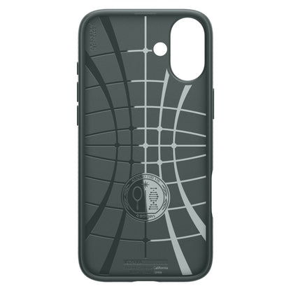 Husa pentru Apple iPhone 16, Spigen, Liquid Air, Verde