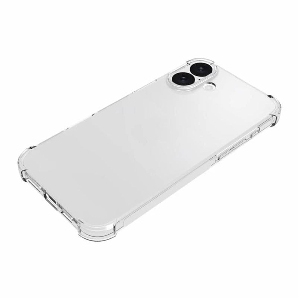Husa pentru Apple iPhone 16, Techsuit, Shockproof Clear (Big Lens Hole), Transparenta
