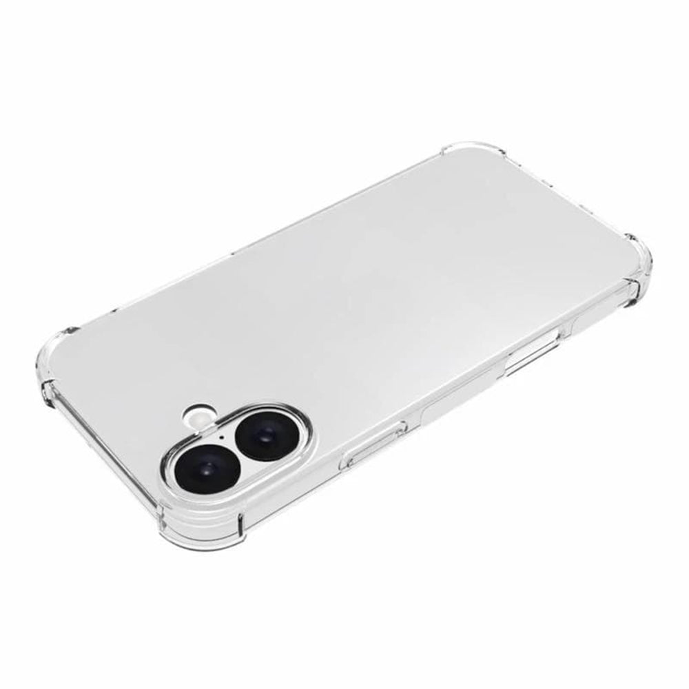 Husa pentru Apple iPhone 16, Techsuit, Shockproof Clear (Big Lens Hole), Transparenta