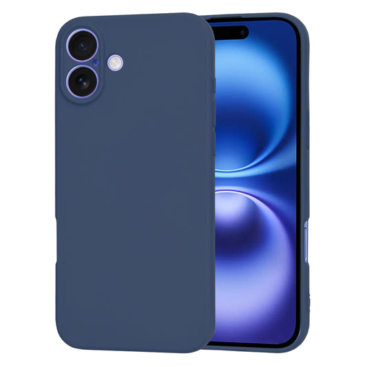 Husa pentru Apple iPhone 16, Techsuit, SoftFlex, Bleumarin