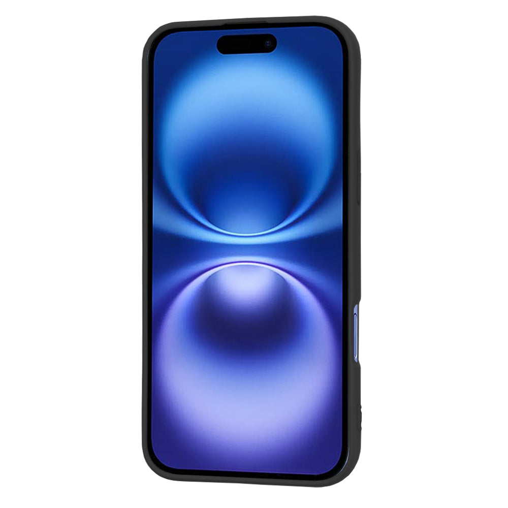 Husa pentru Apple iPhone 16, Techsuit, SoftFlex, Neagra