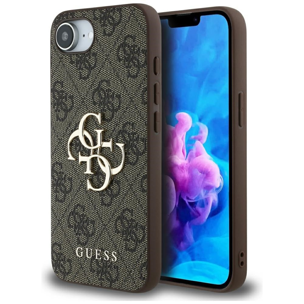 Husa pentru Apple iPhone 16e, Guess, 4G Big Logo, Neagra