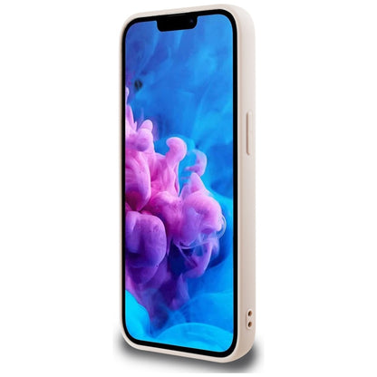 Husa pentru Apple iPhone 16e, Guess, 4G Script Logo, Roz