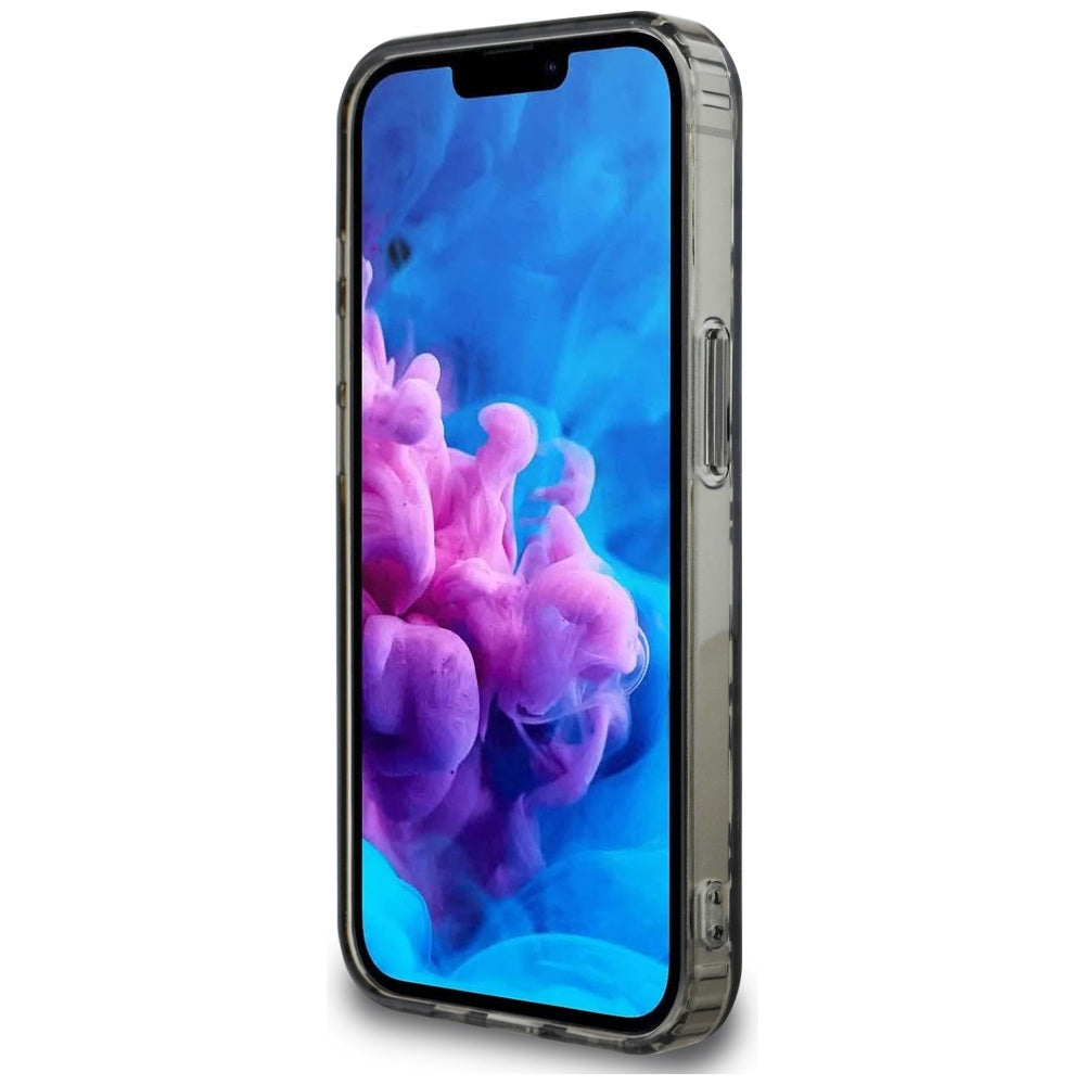 Husa pentru Apple iPhone 16e, Karl Lagerfeld, IML Luxury Silver Fullover Logo, Argintie