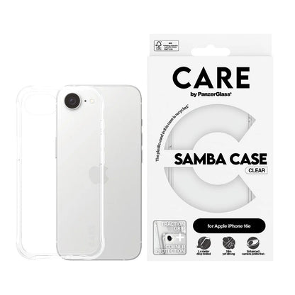 Husa pentru Apple iPhone 16e, PanzerGlass, Care Fashionable, Transparenta