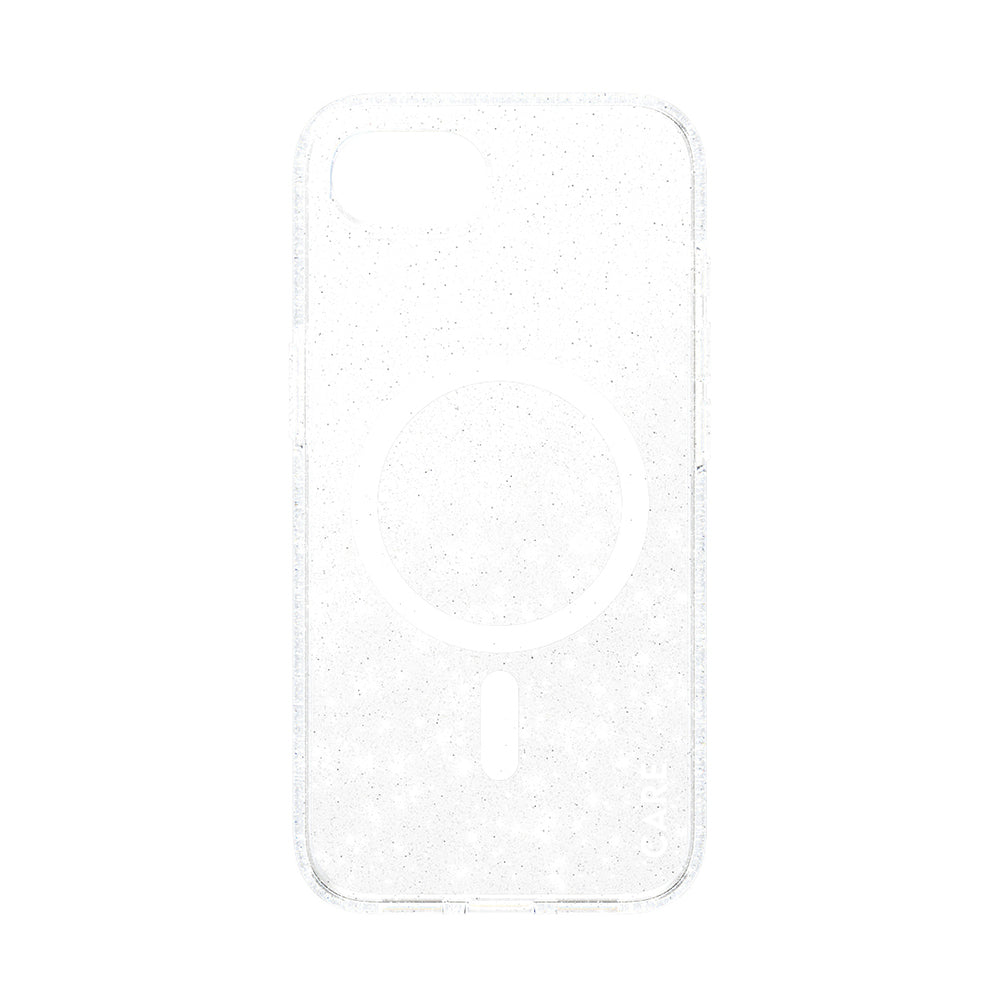 Husa pentru Apple iPhone 16e, PanzerGlass, Care Urban Combat Star Lit, Transparenta Alba