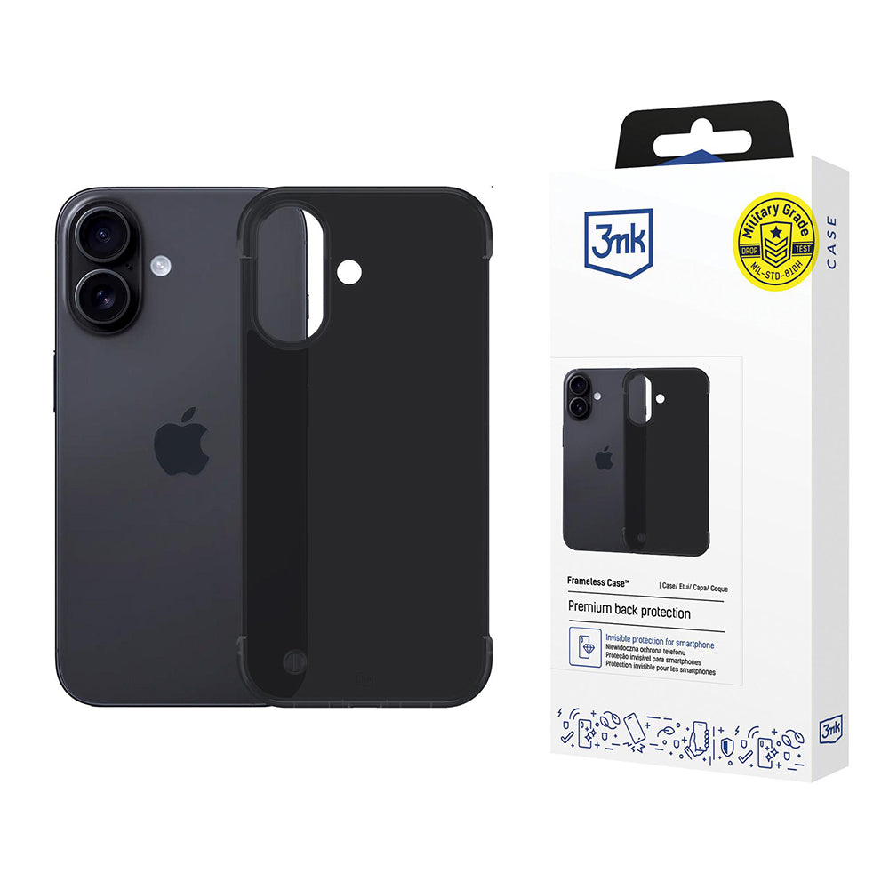 Husa pentru Apple iPhone 17, 3MK, Just20g, Neagra