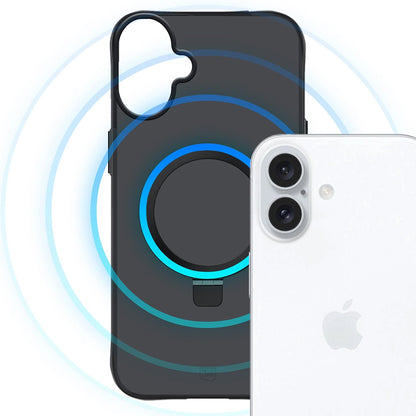 Husa pentru Apple iPhone 17, 3MK, Smoke MagStand, Neagra