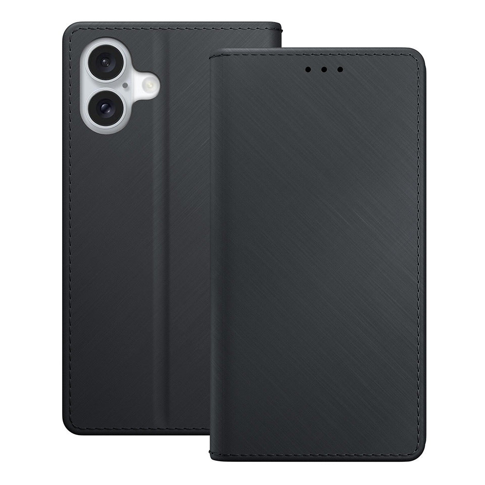 Husa pentru Apple iPhone 17, 3MK, Wallet, Neagra