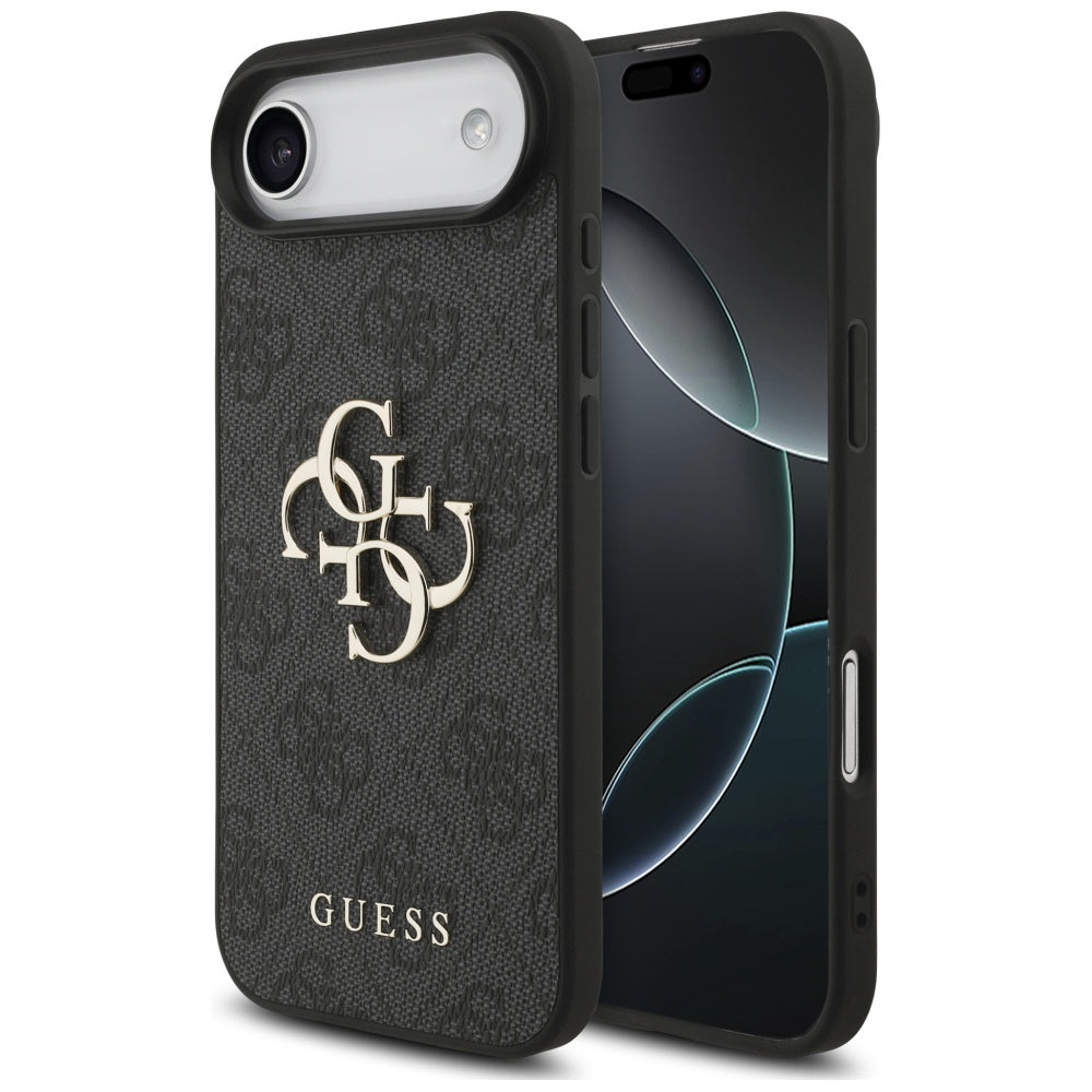 Husa pentru Apple iPhone 17 Air, Guess, 4G Big Logo, Neagra