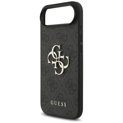 Husa pentru Apple iPhone 17 Air, Guess, 4G Classic Logo with Strap, Neagra