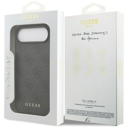 Husa pentru Apple iPhone 17 Air, Guess, 4G Classic, Neagra